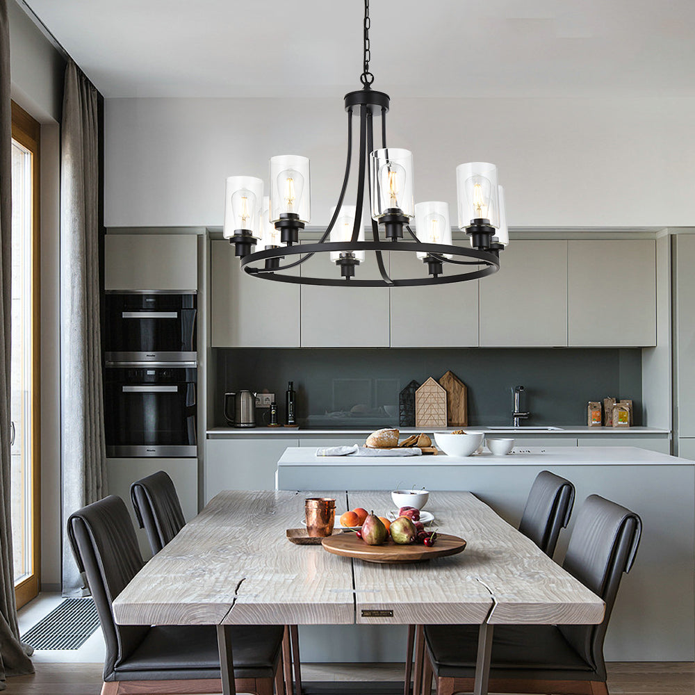 Black Dining Room Chandelier