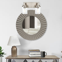Load image into Gallery viewer, MELUCEE 2/3/4/5/6 Lights Bathroom Lighting Fixtures Over Mirror, Brushed Nickel Finish
