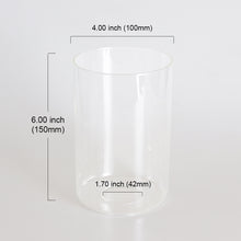 Load image into Gallery viewer, MELUCEE Clear Glass Lamp Shade Replacement 1 Pcs
